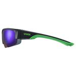UVEX SPORTSTYLE 215 BLACK M.GRE./MIR.GRE slnečné okuliare