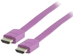 Valueline Kabel hdmi <-> hdmi high speed+eth., fialový - 2m