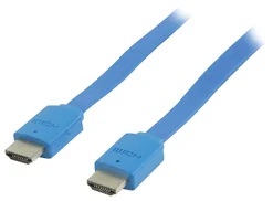 Valueline Kabel hdmi <-> hdmi high speed+eth., modrý - 2m