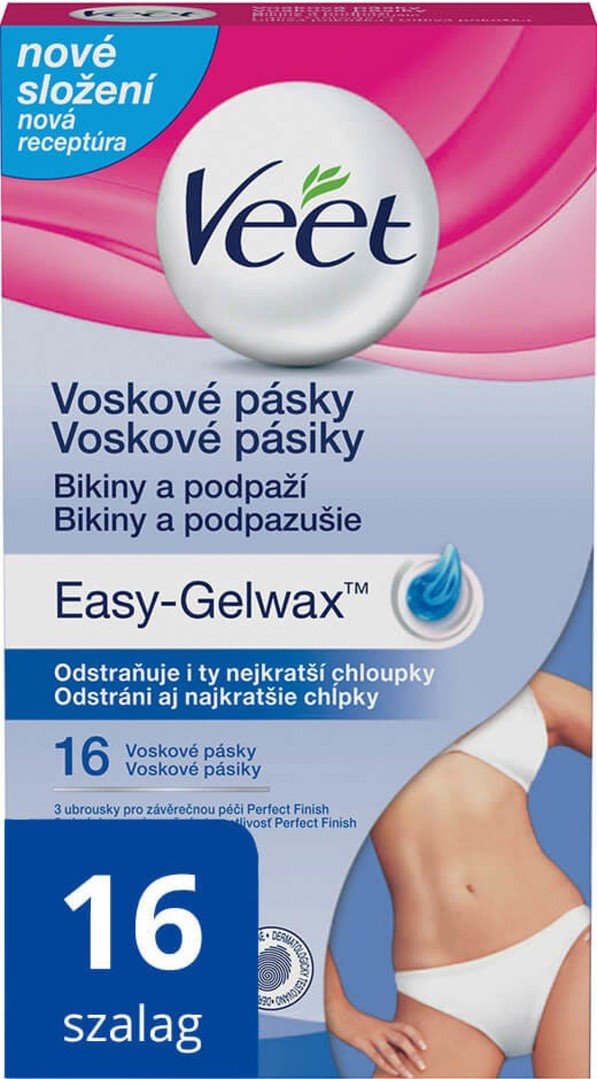 Veet Studené vosk. pásky Bikiny a podpaží 16ks