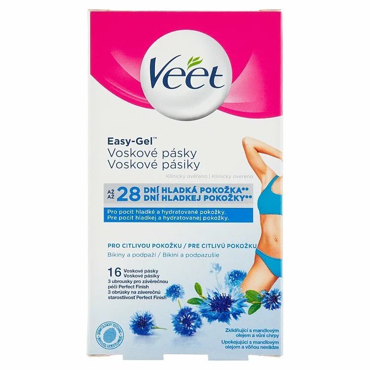 Veet Studené voskové pásiky Bikiny a podpazušie 16ks