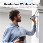Venkovní kamera se solárním nabíjením Baseus Security S1 Lite, 2K bílá