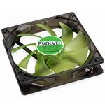 Ventilátor EVOLVEO 120mm, LED zelený