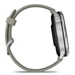Venu 4 - 45 mm, Silver / Silver Gray silikonový řemínek