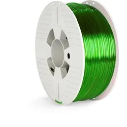 VERBATIM 3D Printer Filament PET-G 2.85mm ,123m, 1000g green transparent 55065 - Náplně do 3D tiskárny