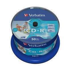 Verbatim CD-R AZO 52x, 700MB, 50 ks (Spindl)