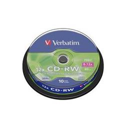 Verbatim CD-RW 12x (10pack) SPINDL