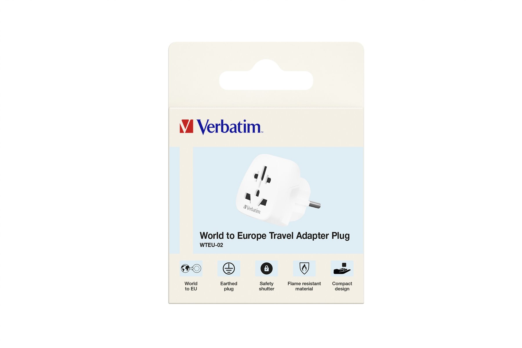 Verbatim cestovní adaptér WTEU-02
