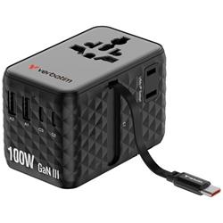 Verbatim Charge 'n' Travel černý (100 W)