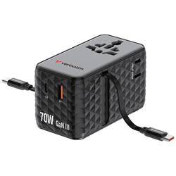 Verbatim Charge 'n' Travel černý (70 W)