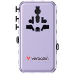 Verbatim Charge 'n' Travel fialový (70 W)