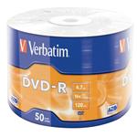 Verbatim DVD-R 16x, 4,7GB, 50 ks (Spindl)