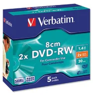 Verbatim DVD-RW 1,4GB (8cm)  2x Jewel 5pack