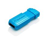 VERBATIM Flash Disk 32GB Store 'n' Go PinStripe, karibská modrá