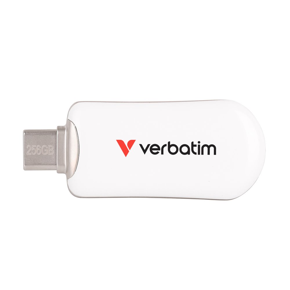 Verbatim Plectra 256GB bílá