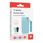 Verbatim Pocket SSD Summer Edition 1TB polární modrý