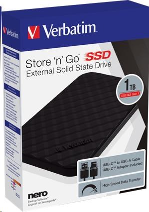 Verbatim Store 'n' Go 256GB, černý
