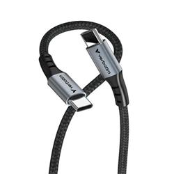 Verbatim USB-C->C cable Sync & Charge 100W black