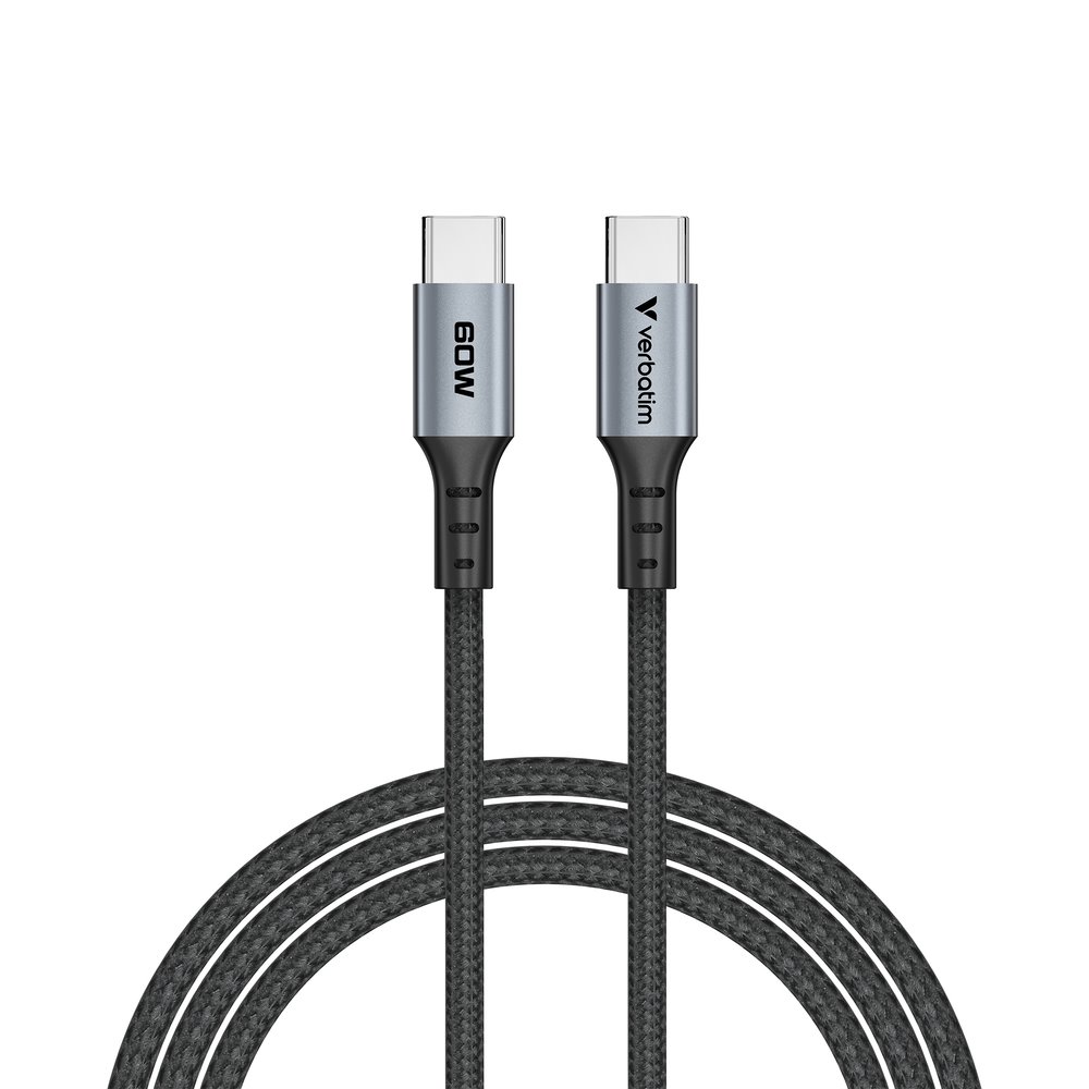 Verbatim USB-C->C kabel Sync & Charge 60W černý