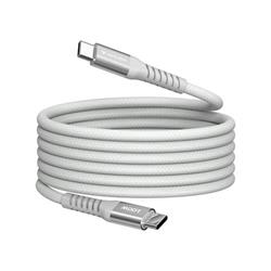 Verbatim USB-C->C magnetický kabel Sync & Charge 100W šedý