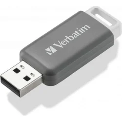 VERBATIM USB Flash Disk 2.0 DataBar 128GB šedý