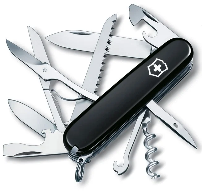 Victorinox Kapesní nůž Huntsman černý
