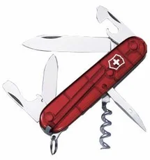 Victorinox Kapesní nůž Spartan průsvitný červený