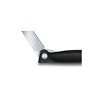 Victorinox Skladací nôž Swiss Classic, čierny, rovná čepeľ