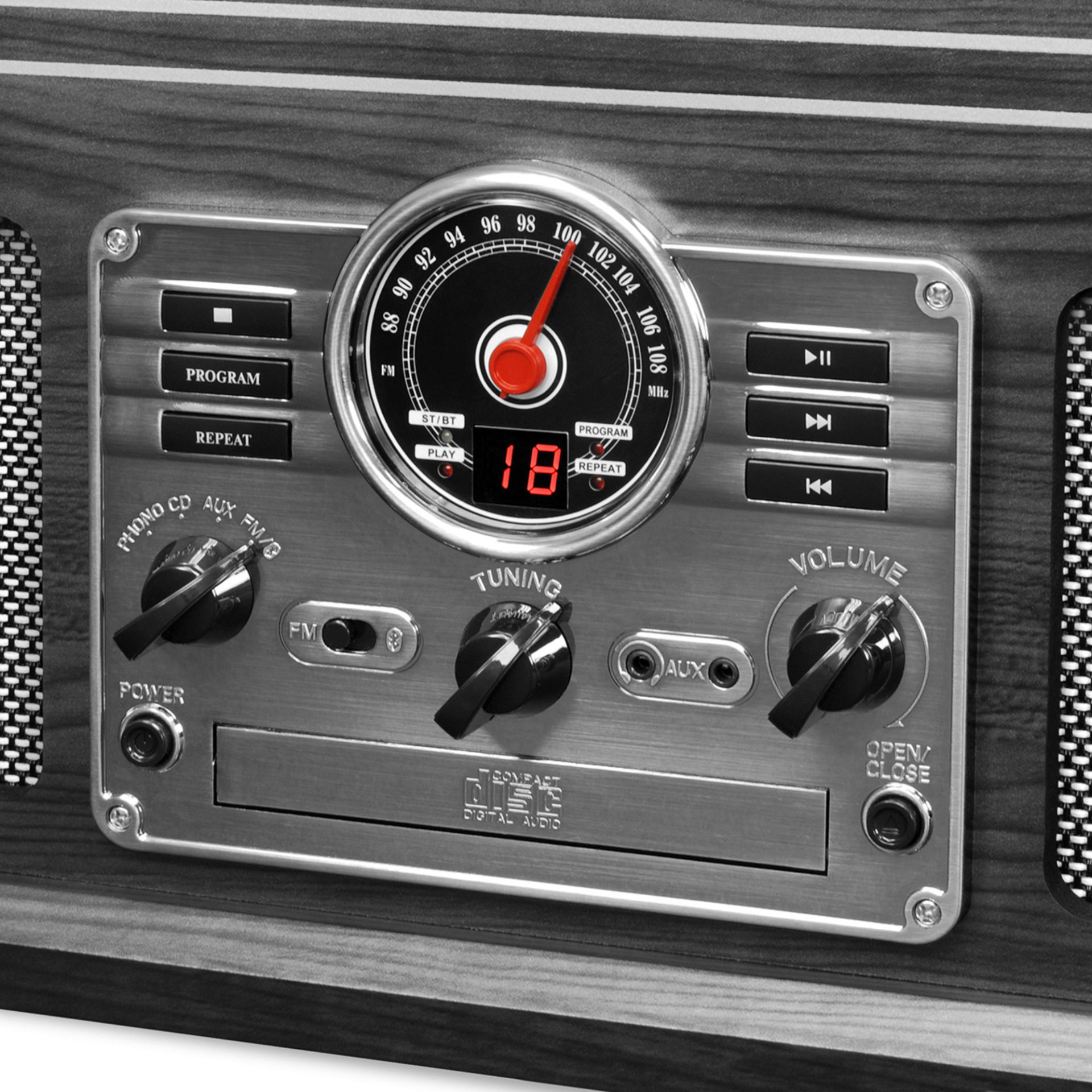 Victrola VTA-200B gramofon šedý