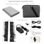 Viking notebooková power banka Smartech II Quick Charge 3.0 40000mAh, šedá