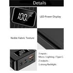 Viking power banka go30, 30000 mAh, černá