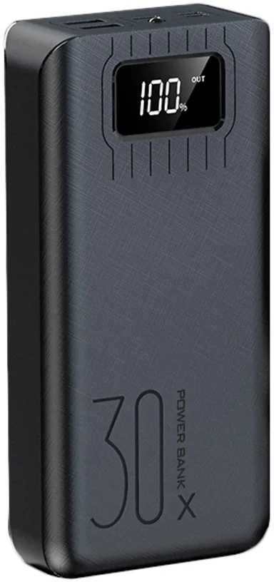 Viking power banka go30, 30000 mAh, černá