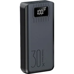 Viking power banka go30, 30000 mAh, černá