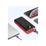 Viking power banka go30, 30000 mAh, černo-červená