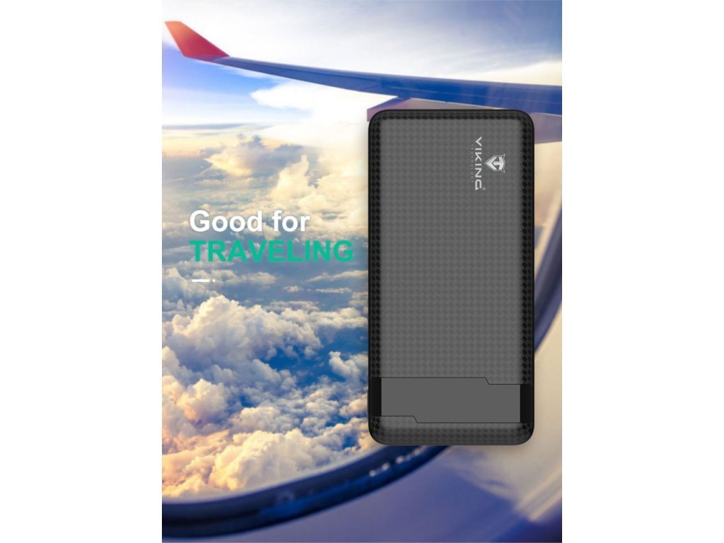 Viking power banka PN-963PD, QC3.0, 20000 mAh, černá
