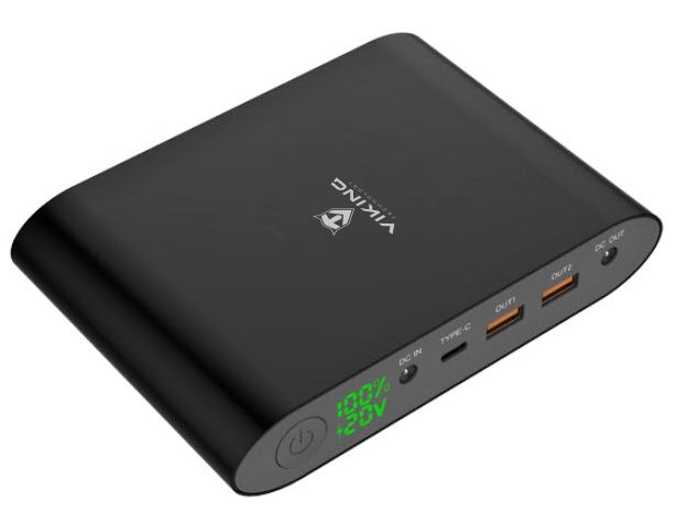 Viking Smartech Quick Charge 3.0 20000mAh čierna