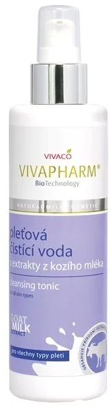 Vivapharm Čistiace mlieko s výťažkami z kozieho mlieka 200ml