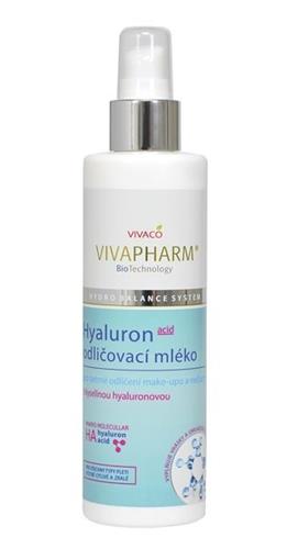 Vivapharm Hyaluronové odličovací mléko 200ml