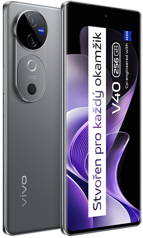VIVO V40 5G 8GB/256GB, stříbrný
