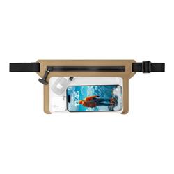 Voděodolné pouzdro FIXED Dry Belt okolo pasu z hypalonu s certifikací IPX8, khaki