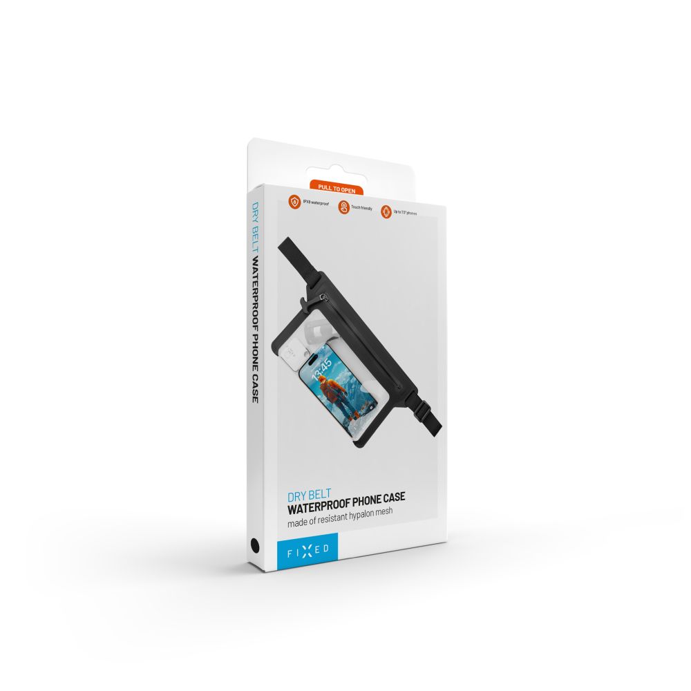 Vodotesný pás FIXED Dry Belt z hypalónu s certifikáciou IPX8, čierny