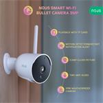 Vonkajšia guľová IP kamera NOUS W7P WiFi Tuya