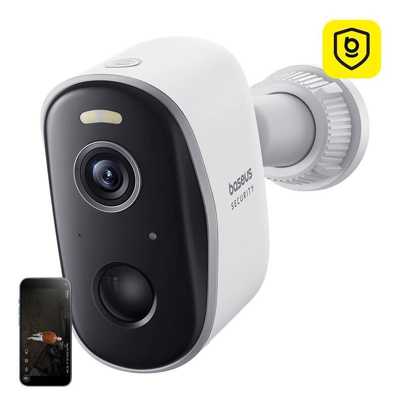 Vonkajšia kamera Baseus Security N1 Plus 2K biela