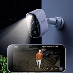 Vonkajšia kamera Baseus Security N1 Plus 2K, sada 4+1, biela