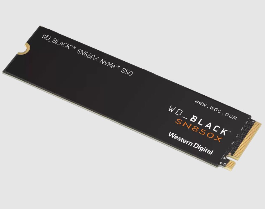 WD BLACK SSD SN850X 2TB NVMe