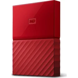 WD My Passport 1TB 2,5" USB3.0, RED