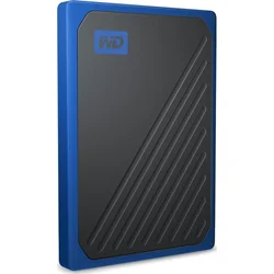 WD My Passport Go 500GB modrý