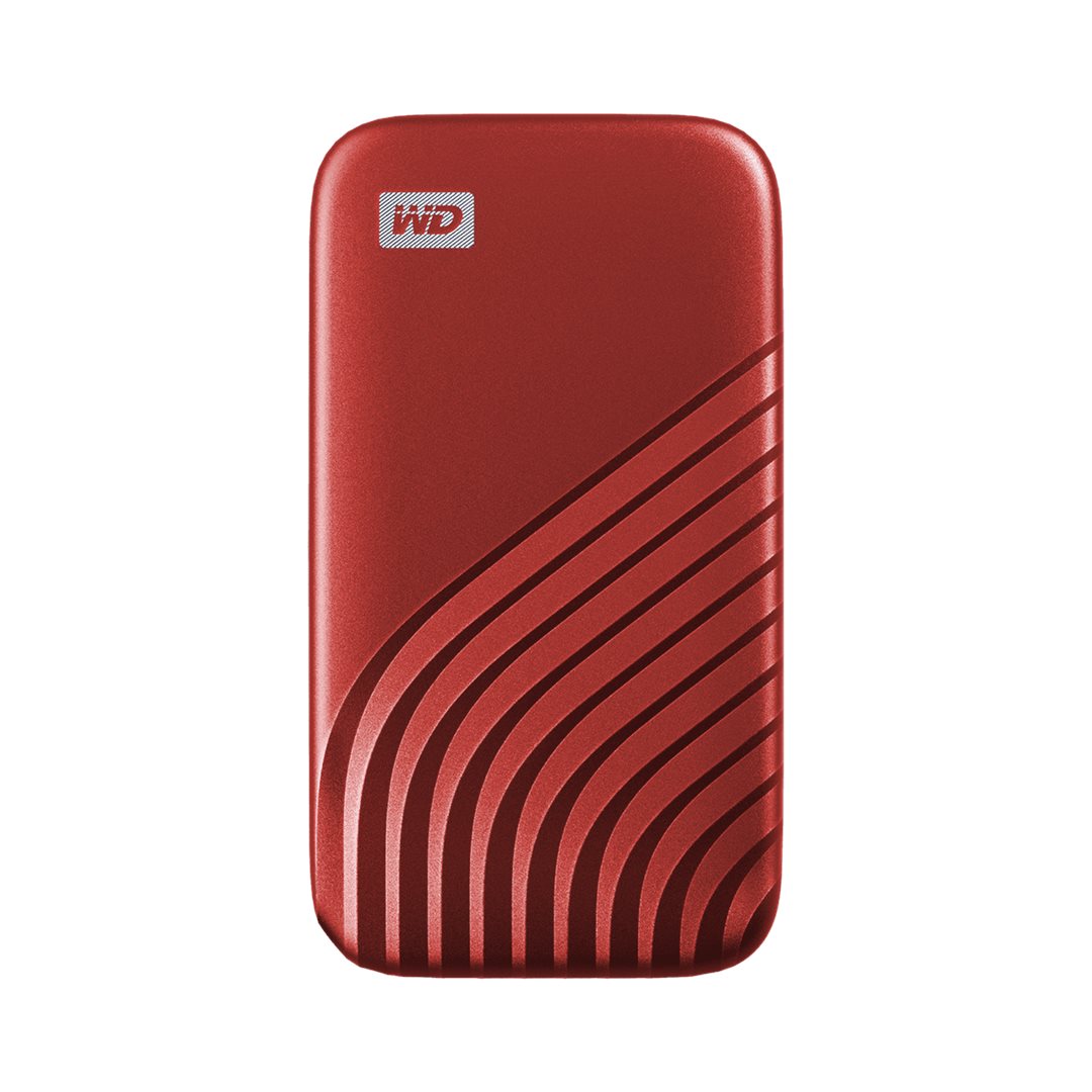 WD My Passport SSD 2TB červený