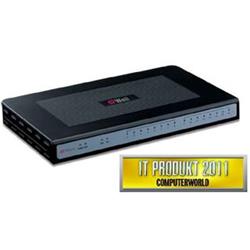 WELL mPBX-100-04B IP PBX, 4xBRI porty, až 100 účastníků