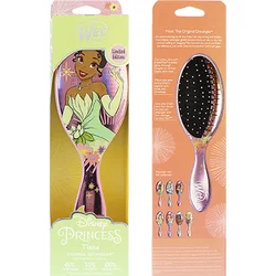 Wet Brush Original Detangler Disney Princess Wholehearted kartáč na vlasy Tiana Light Purple